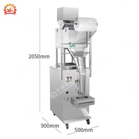 Machine d'emballage de granulés DZD-420B 10-1000g pour aliments, chips de banane, chips de plantain, fruits secs, biscuits, bonbons, snacks et gâteaux