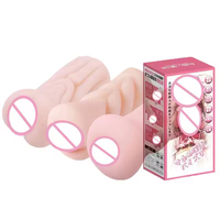 Godet de masturbation masculin en silicone, modèle fesses féminines inversées, pour une utilisation plus sûre, jouet sexuel masturbateur