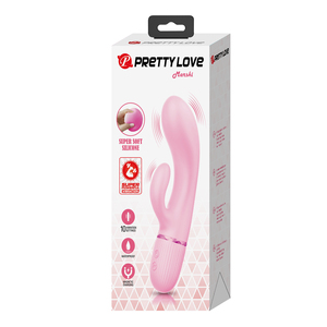 Vibrador de Silicona PRETTY LOVE, Superventas, para Mujeres, Estimulador de Punto G y Clítoris, Juguete Sexual Recargable por USB - Product Image 6
