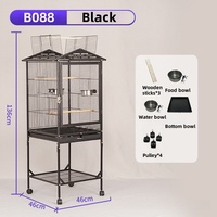 Cage à oiseaux directement de l'usine, cage d'élevage pour canaris, grande cage à canaris, cages et nichoirs pour animaux de compagnie en Chine, empilables, à bas prix
