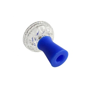 Bol à chicha transparent en cristal, tête de bol à chicha en cristal pour <span class=keywords><strong>tabac</strong></span>, accessoires pour chicha - Product Image 2