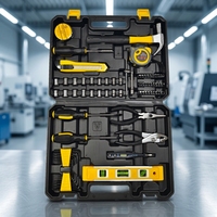 168 pièces, fabricant OEM, vente en gros, kits d'outils combinés, outils à main multifonctions, boîte d'outils dans un coffret rigide, acier à haute teneur en carbone