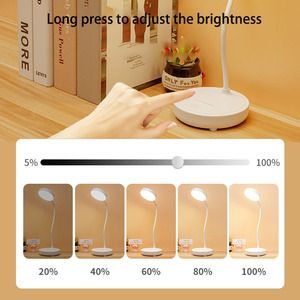 Jiuyi <span class=keywords><strong>LED</strong></span> bảng đèn cảm ứng chuyển đổi điện thoại di động chủ bảo vệ mắt USB sạc nghiên cứu đèn cho phòng ngủ nghiên cứu - Product Image 2