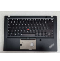 Pengganti Palmrest Laptop 5M10Z41372 untuk Lenovo Thinkpad T14s Gen 1 Palmrest dengan Keyboard dan Touchpad