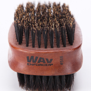 Brocha de afeitar Playboy para hombre, cepillo de doble cara con mango, cepillo de peluquería estilo europeo americano - Product Image 5