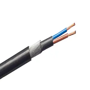 NYRY IEC 60502 - 1 0.6 / 1kV power cable PVC Insulation Cables Armoured Power Cables