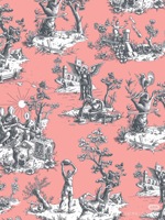 Tissu en toile de Jouy verte à motif personnalisé, tissé, imperméable, style français, pour nappes, tapisserie et textiles de maison
