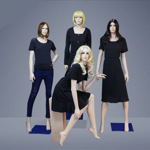 Maniquí de cuerpo completo personalizado para <span class=keywords><strong>mujer</strong></span>, maniquí femenino realista y sexy, con forma de vestido y cara, venta al por mayor - Product Image 1