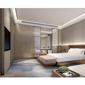 Alfombra Minimalista Azul y Gris con Diseño <span class=keywords><strong>de</strong></span> Tinta, Alfombra Oriental <span class=keywords><strong>de</strong></span> Pared <span class=keywords><strong>a</strong></span> Pared para Dormitorio <span class=keywords><strong>de</strong></span> Hotel - Product Image 3