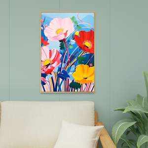 Imagen personalizada enmarcado vertical lienzo pared arte impresiones elegante decoración del hogar - Product Image 4