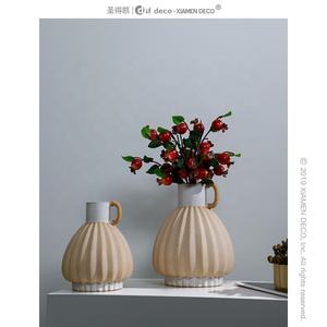 Vase en céramique à imprimé populaire, artistique, non peint, décoration pour la maison, <span class=keywords><strong>2022</strong></span>, nouveau produit - Product Image 6