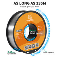 Hochfließfähiges 300mm/s Schnelles PLA-Filament Geeetech HS-PLA Serie 1,75mm 3D-Drucker-Filament Hochgeschwindigkeits-Druck PLA-Filament