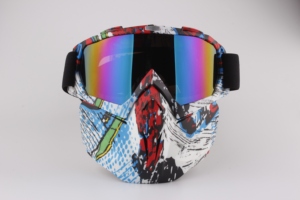 2019 Nouveau style lunettes <span class=keywords><strong>masque</strong></span> de <span class=keywords><strong>moto</strong></span>, lunettes pour un casque pour la <span class=keywords><strong>moto</strong></span> et <span class=keywords><strong>moto</strong></span> casque lunettes avec lentille miroir - Product Image 4