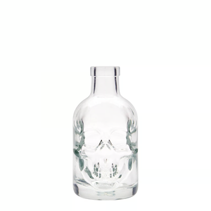 Botella de Vidrio de 200 ml con Diseño de <span class=keywords><strong>Calavera</strong></span> - Product Image 1