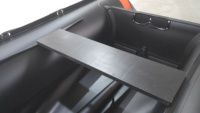 Bote inflable de pvc con motor, bote de rescate con suelo de aluminio extraíble personalizado de alta calidad, multicámaras baratas