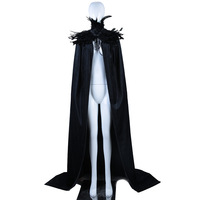 Chal de Plumas Extra Largo Cosido a Mano para Mujer, Talla Personalizada, Color Personalizado, Disfraz de Halloween, Conjunto de Disfraz para Fiesta