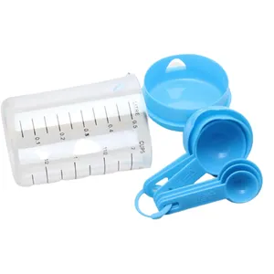 핫 잘 팔리는 excellent quality unique design 플라스틱 measuring 컵 및 숟가락 set 와 lid