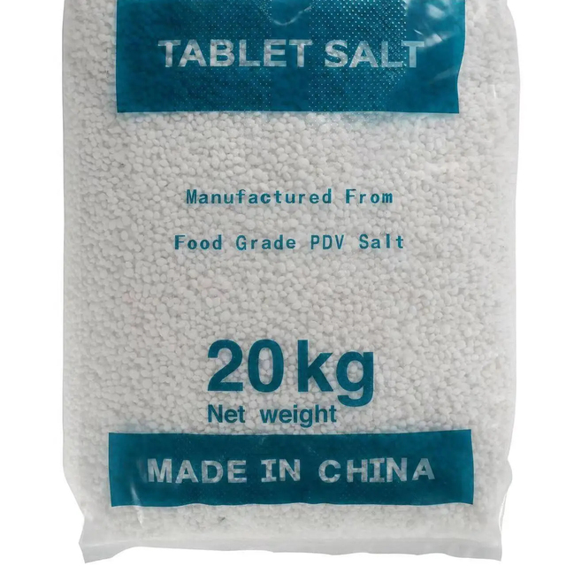 Factory Price Water Softening Salt Water Softener Salt Tablet Pellet 7647-14-5 Made in China