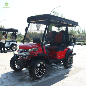 עגלת גולף חשמלית מותאמת אישית עם 4 מושבים, נוחה במיוחד, עגלת גולף חשמלית עם סוללת ליתיום, למכירה, באגי - Product Image 2