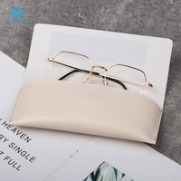 Nouvel Étui à Lunettes Personnalisé 2026 avec Logo, Emballage pour Lunettes de Soleil en Cuir Souple, Boîte à Lunettes et Chiffon de Nettoyage