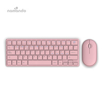 Computer Keyboard and Mouse Set and Mouse Combo Wireless 2.4G Wireless Keyboard Ultra-Thin for Windows Computer Desktop PC