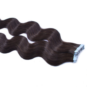 Extensiones de Cabello Humano Virgen Brasileño con Ondas Naturales, Color Natural, sin Costuras, para Uso en Salón - Product Image 2