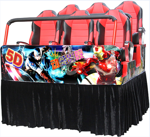 5D hareket sinema simülatörü sandalye endüstriyel dereceli hidrolik kuvvet geribildirim ergonomik tasarım yüksek ağırlık kapasitesi - Product Image 6