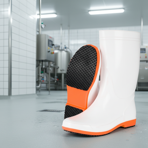 Zapatos de Trabajo para Chef con Suela de Goma Antideslizante Especial para Cocina y Cafetería, Botas de Trabajo Unisex Impermeables y Resistentes al Aceite para Fábricas de Alimentos - Product Image 2