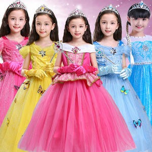 2022 disfraz para niños bonito tul niños niñas fiesta Cosplay puesta en escena elegante <span class=keywords><strong>princesa</strong></span> <span class=keywords><strong>Aurora</strong></span> Labelle vestidos para niños - Product Image 2