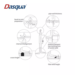 Dasqua Roestvrijstalen Hoogte Lasmeter Kalibrador De Soldadura Meetinstrument - Product Image 6