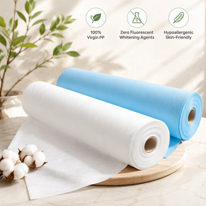 Draps de lit d'hôpital jetables Zhengcheng EOS en PP non tissé respirant, type <span class=keywords><strong>désinfectant</strong></span> à l'ozone, en rouleaux, consommables médicaux CE - Product Image 6