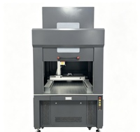 Machine de marquage laser à fibre de grand format de type portique 600*600mm pour tôles métalliques