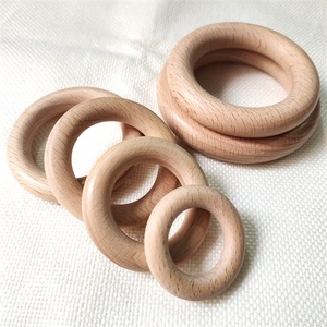 <span class=keywords><strong>Anneau</strong></span> de <span class=keywords><strong>dentition</strong></span> pour bébé en bois de hêtre, rond et <span class=keywords><strong>naturel</strong></span>, 25-120mm - Product Image 3
