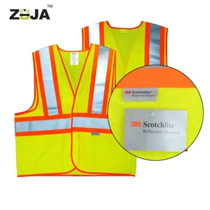 ZUJA Sotchlite-Chaleco de seguridad para construcción, cinta reflectante