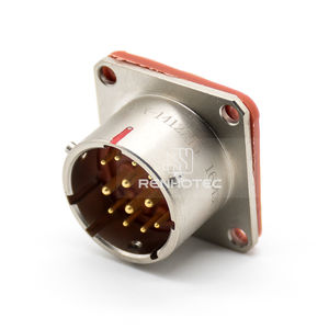 ขั้วต่อ Y50EX ขั้วต่อขั้วไฟฟ้าแบบวงกลมสำหรับ Y50EX ขั้วต่อปลายดาบปลายปืนตัวผู้แบบ Y50EX-1412ZJ10 12ขา - Product Image 3