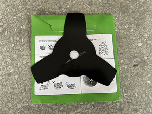 Lame de débroussailleuse en gros, 3 dents, en acier au manganèse, accessoires pour tondeuse à gazon et coupe-herbe - Product Image 2