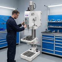 Machine de perçage verticale WDDM Z5050V, type pilier, colonne robuste, haute précision, vitesse variable, automatique, industrielle