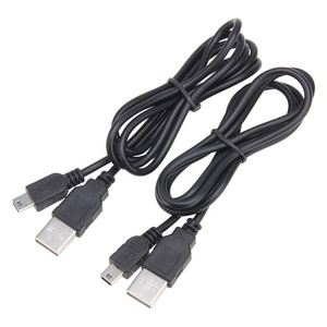 1 mètre 2.0 <span class=keywords><strong>Mini</strong></span> 5 broches USB Sync Câble de données de charge Cordon d'alimentation Fil pour Sony PS3 Controller Camera - Product Image 6