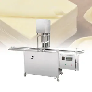 New type automatic small commercial round gyozas skin maker making cutting dumpling wrapper machine for home household price