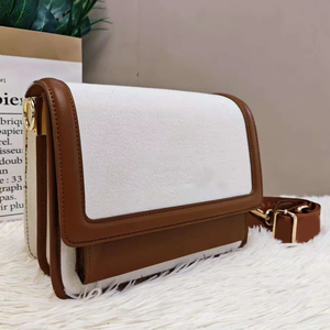 Bolso <span class=keywords><strong>bandolera</strong></span> de un solo hombro con diseño de patchwork, estilo nuevo, para mujer - Product Image 3