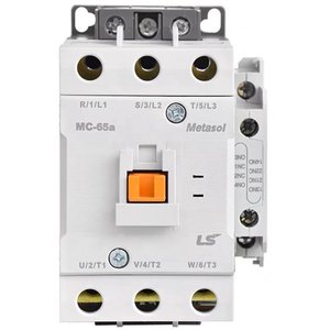 Contactor Eléctrico LS Metasol MC-9b/12b/18b/25b/32a/40a/50a/65 A/75a/85a/100, Contactor Trifásico Mc85ac 220V AC - Product Image 1