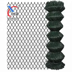 Factory Direct Sale PVC Coated 1x1 Wire Mesh Fencing Chain Link Fence