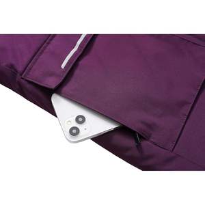 เสื้อแจ็คเก็ตสกีกันน้ำสำหรับผู้หญิง Moerdeng แบบมีฮู้ดบุขนแกะ เสื้อโค้ทกันหิมะ กันลม ตะเข็บแบบเทป - Product Image 2