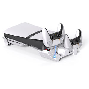 Base de Carga y Refrigeración STARTRC para <span class=keywords><strong>PS5</strong></span> con Cargador Doble para Controles y Ventilador - Soporte Vertical Multifunción - Product Image 2