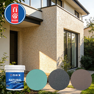 Peinture murale décorative extérieure en acrylique pour bâtiment, revêtement en spray de pierre liquide véritable pour extérieur, <span class=keywords><strong>prix</strong></span> abordable - Product Image 4