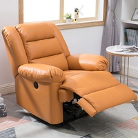 Fauteuil inclinable électrique individuel de première classe, style capsule spatiale, fauteuil à bascule fonctionnel pour personnes âgées et petits espaces