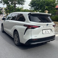 Kit carrosserie pour Toyota Sienna, lèvre de pare-chocs arrière noir brillant pour véhicules Toyota Sienna de 2021 à 2026
