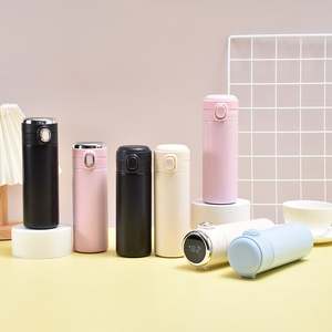 WSY596 Promotion Activité d'entreprise Cadeau d'affaires Tasse isotherme à double paroi avec affichage de la température LED Logo personnalisé imprimé - Product Image 2