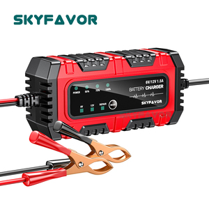 Nuovo prodotto caricabatteria moto 6 V 12 V 1.5A Auto universale 6 Volt 12 Volt acido piombo <span class=keywords><strong>carica</strong></span> di gocciolamento con la riparazione di impulsi - Product Image 3