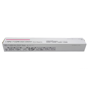 ตลับหมึกโทนเนอร์ NPG-71 GPR-55 C-EXV 51 สำหรับเครื่องถ่ายเอกสาร <span class=keywords><strong>Canon</strong></span> ImageRUNNER Advance C5535 C5540 C5550 C5740 C5760 ชุดอุปกรณ์ 23K/38K ปัจจุบันมีจำหน่ายแล้ว - Product Image 5